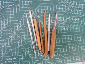 Set 7 herramientas para ceramica 